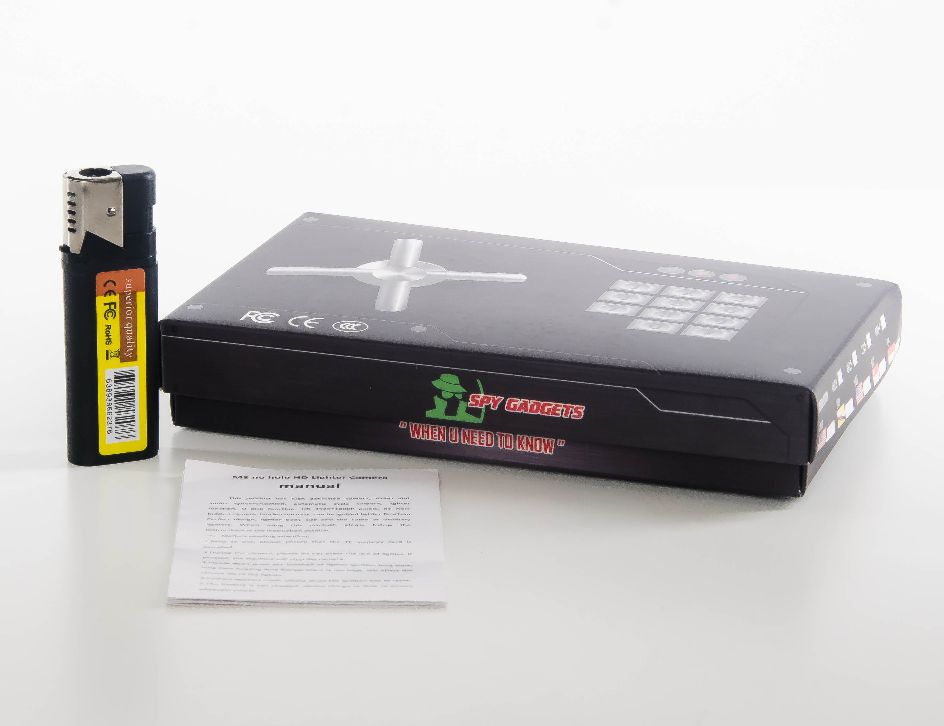 SPY LIGHTER CAMERA (FULL HD) Spygadgets