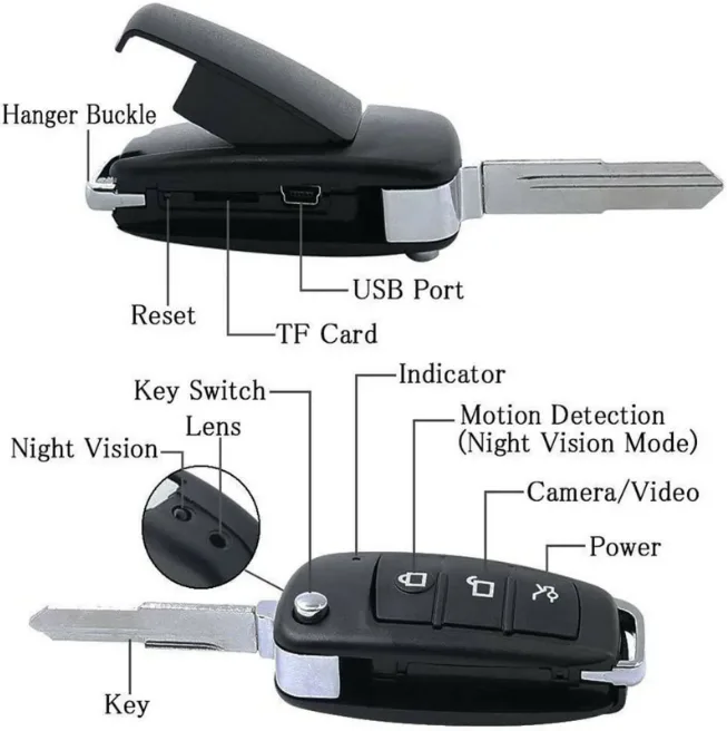 HC-06 - KEY FOB CAMERA RECORDING FULL HD - Image 7