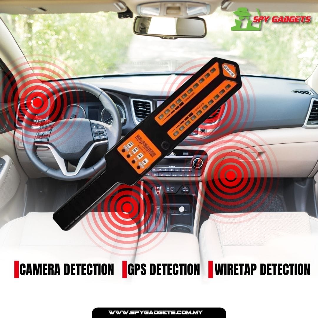 CS-07 - RF/MG DETECTOR FOR GPS TRACKER, HIDDEN CAMERA, MAGNET VOICE RECORDER - Image 5