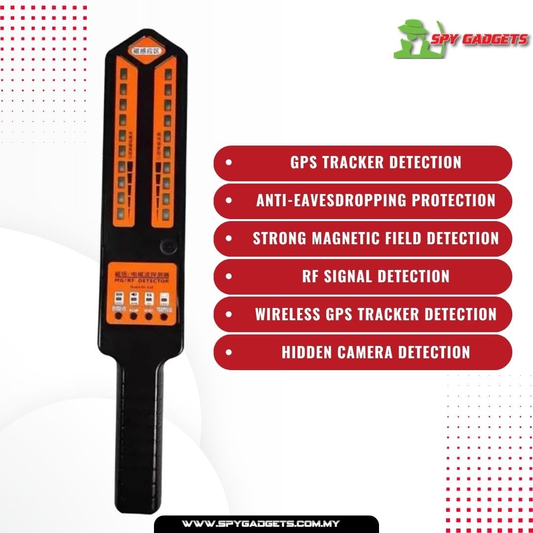 CS-07 - RF/MG DETECTOR FOR GPS TRACKER, HIDDEN CAMERA, MAGNET VOICE RECORDER - Image 6