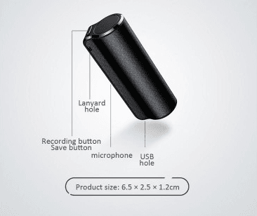 RD-04 - Stealth Hidden Voice Recorder - Image 6
