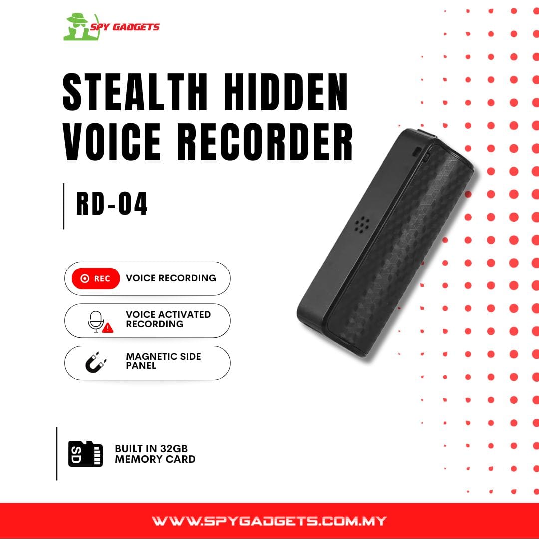 RD-04 - Stealth Hidden Voice Recorder - Image 2